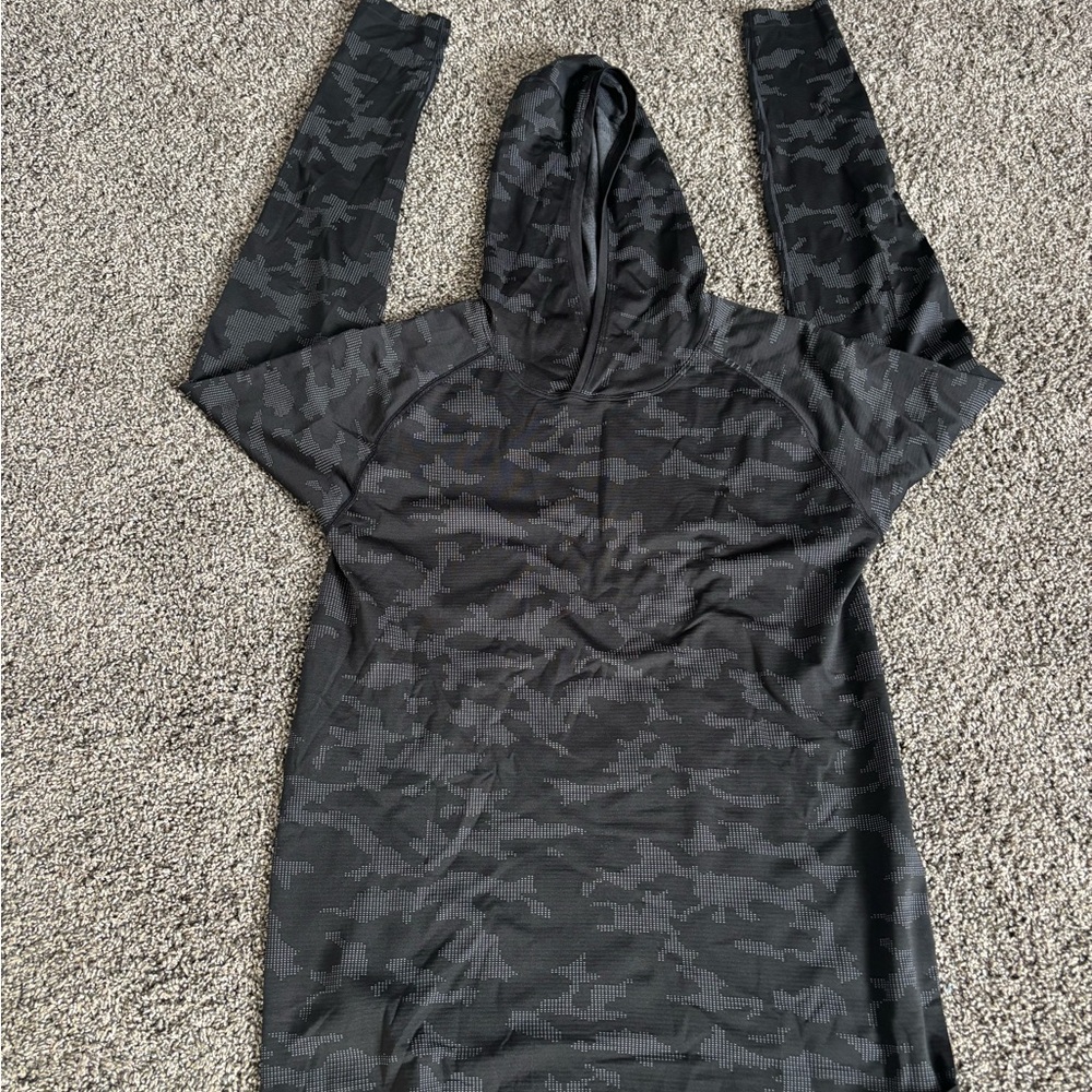 lululemon athletica Black Camo Hoodie